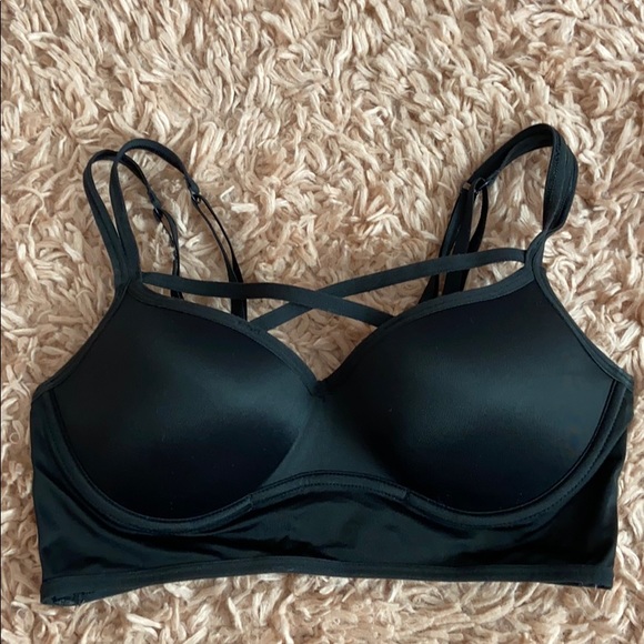 strappy padded bralette